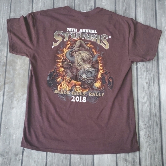 Other - 2018 Sturgis Black Hills Rally Tshirt Sz Lrg
